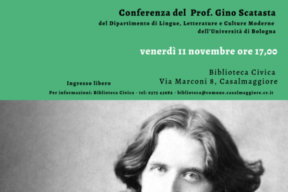 Conferenza: L'importanza di chiamarsi Oscar Wilde