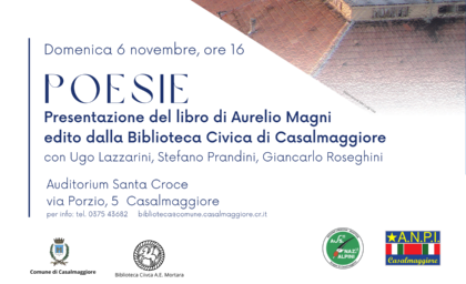 Presentazione del libro di Aurelio Magni 