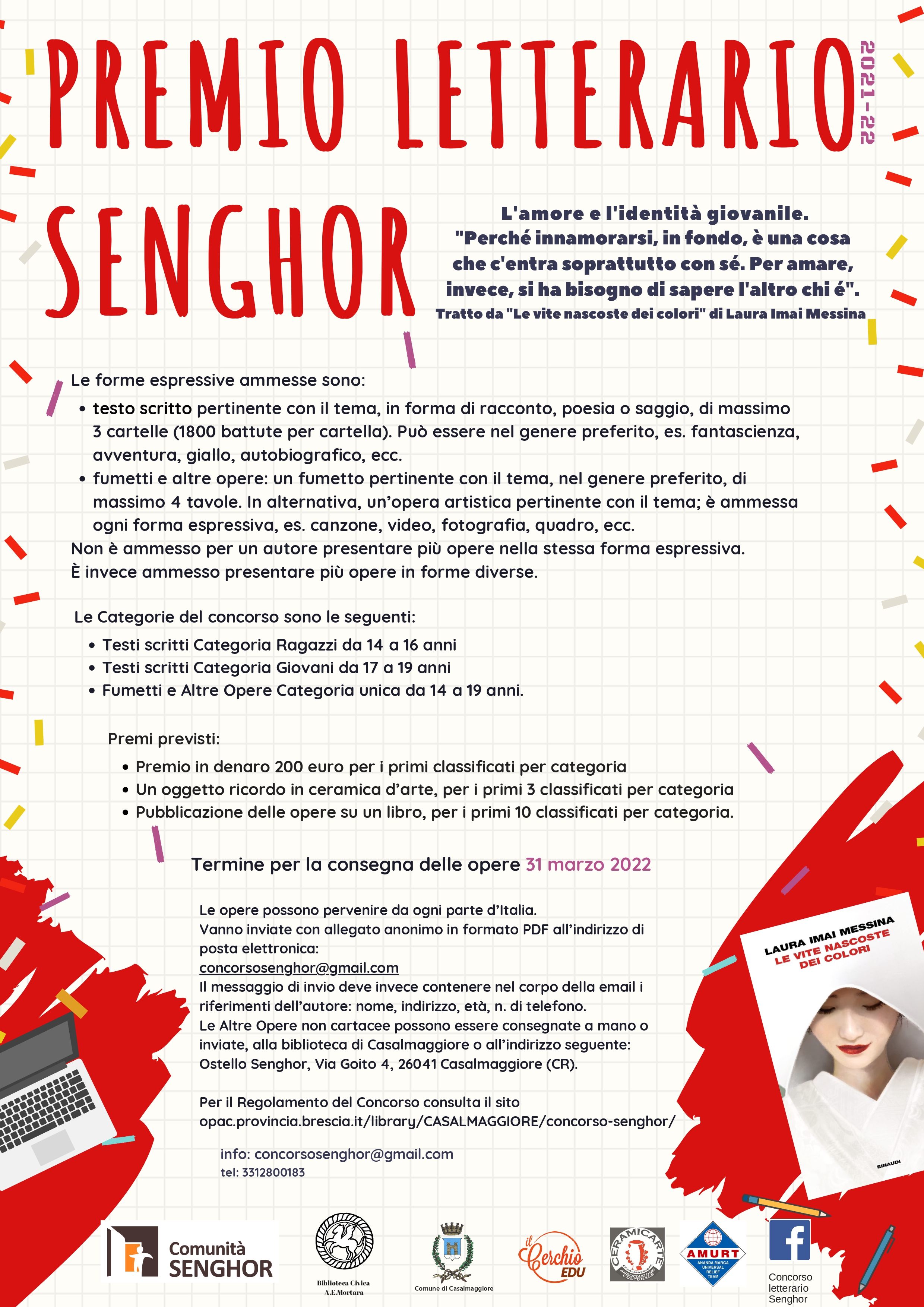Premio Letterario Senghor 2022